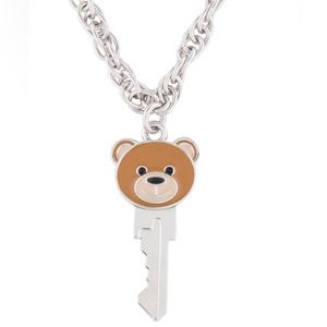 Moschino Teddy Bear Key Necklace